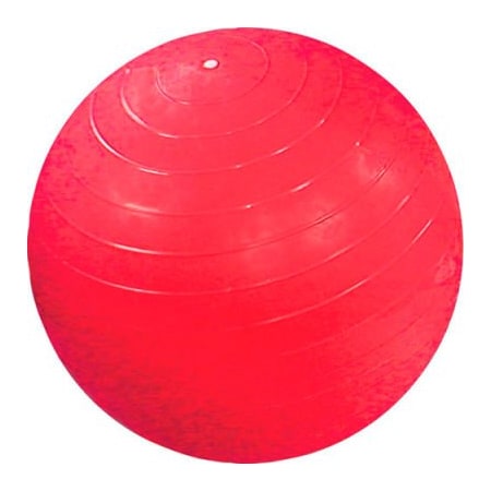 Fabrication Enterprises CanDo Inflatable Exercise Ball, Red, 95 cm (38") 30-1806